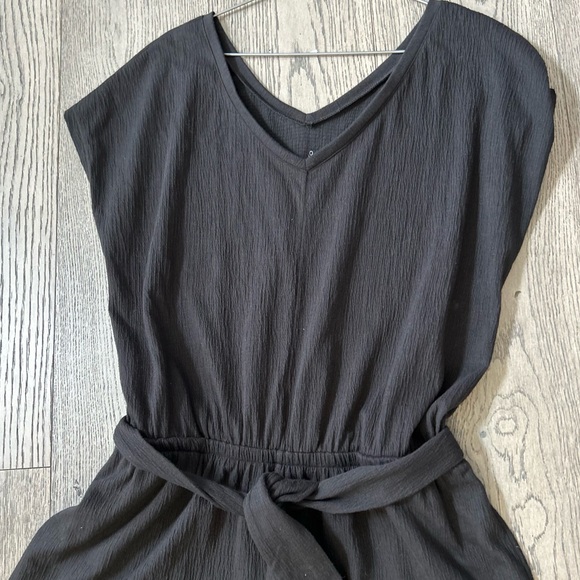 BNWOT CUDDL DUDS V-neck Wide leg jumpsuit - Picture 3 of 11